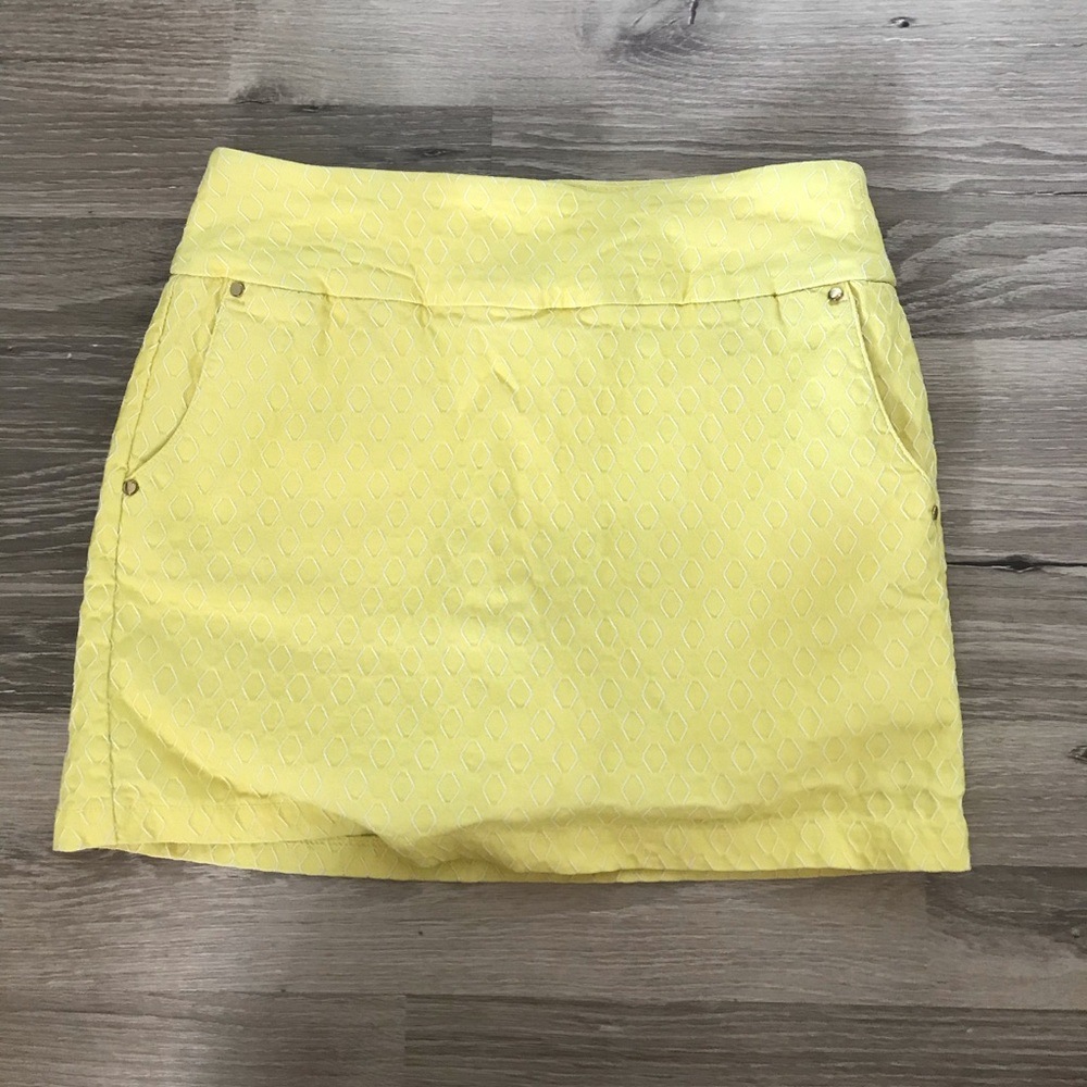 Yellow Skort w/ pockets